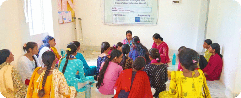Persons & Adolescent with Disabilities Training on Sexual Reproductive Health Rights(SRHR)