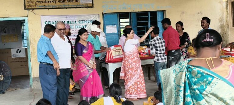 Sharing the Joy of Durga Puja: New Clothes Distributed to 122 Children with Disabilities at Dadpur BLRC